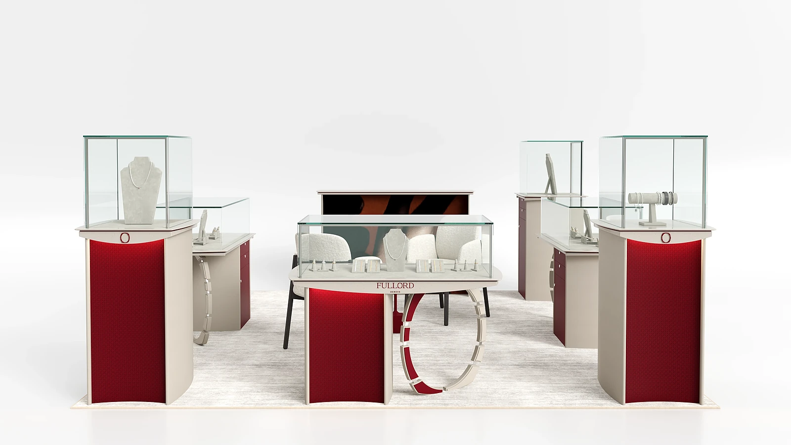 Fullord, stand retail par DraftC, vue 2
