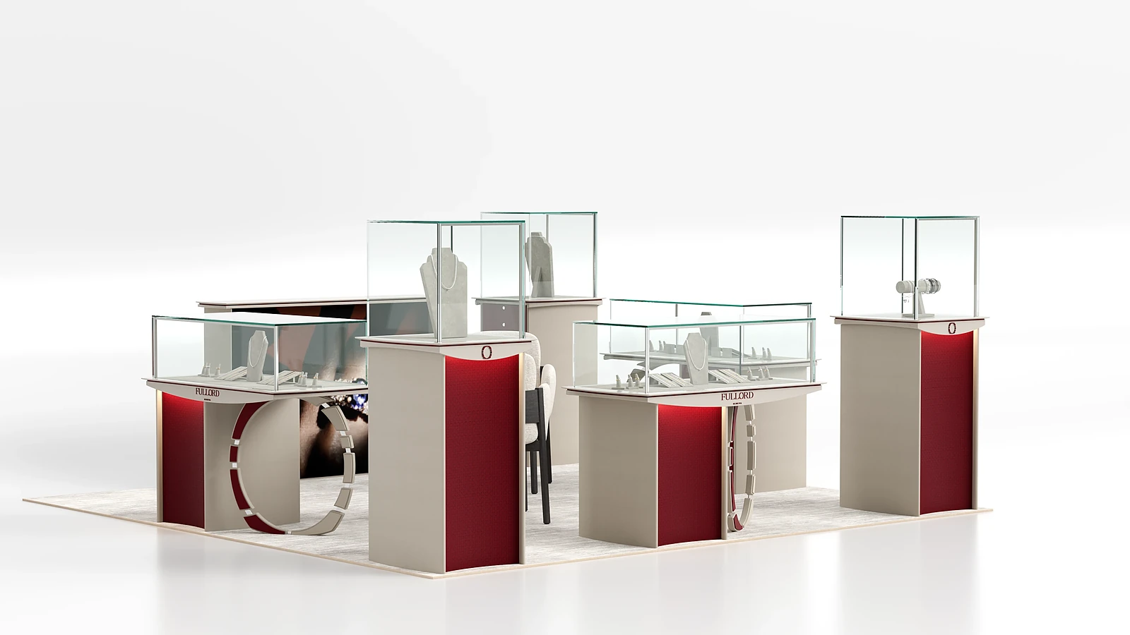 Fullord, stand retail par DraftC, vue 3